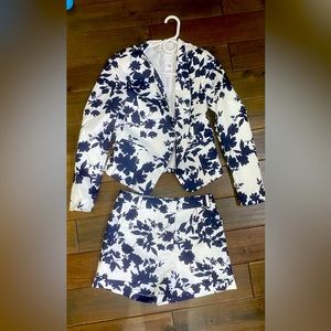 NWT Shorts and blazer set